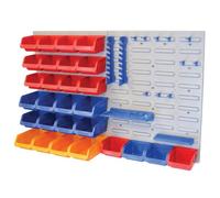 Storage Bin Set with Wall Panels 43 Piece