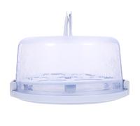 Storage Bins，Plastic Bins ，Portable Cupcake Container with Handle, Blue Small Cake Box for Food and Refrigeration