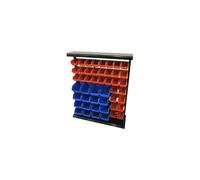 Storage Bins Rack 47 Plastic Tools Box Organiser Workshop Shed (Neilsen CT0781)