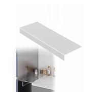 Storage Board Countertop Gap Rack, Kitchen Refrigerator Gap Board Side Widening Extension Baffle No Punching, for Kitchen, Bathroom