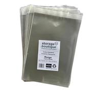 storage.boutique Manga Comic Book Protection Sleeves, Archive Standard, Size 2, Sealable, 165 x 230mm, 50