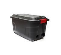 Storage Box 75L Strata Heavy Duty Trunk With Red Handles, Storage Container