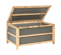 Storage Box ACATE Concrete 121 cm 72 cm Grey