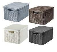 Curver Style L Storage basket Rattan Brown