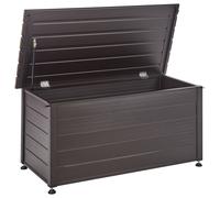 Storage Box CAMPALTO Metal 123 cm 60 cm Dark Brown