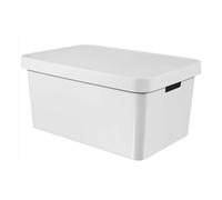 Curver Infinity 45L Box With Lid, White, 54.5 X 37 X 25 Cm, 233753