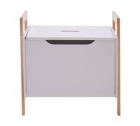 Premier Housewares Wooden Storage Box, white