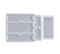 Storage Box Epoxy Resin Mold for Jewelry Napkin Candy Cosmetics Trinket Resin Molds Silicone Casting Molds