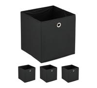 Storage box fabric organiser foldable cube square lightweight storage basket