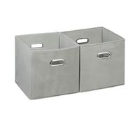 Storage box Folding Baskets Organiser Boxes Fabric Shelf Containers Lightweight