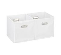 Storage box Folding Bin Organiser Boxes Fabric Containers Lightweight 30 cm