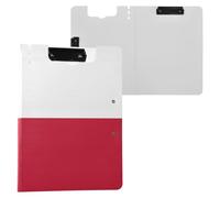 Storage Box Folding Texas State Flag Blue Red A4 Clipfolio Double Metal Clips School Pen Holder Clip Board With Cover