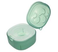 Storage Box Food Feeder Clips Holder Clip Essentials Pacifer Case Case Silicone Holder Case Pp Green
