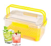 Storage Box - Food Storage Containers, Meal Prep Containers Reusable, Multipurpose Kitchen Organizer with Sturdy PP Construction for Snacks, Cereal, Sandwich, Dessert, Salad, Camping, Picnic