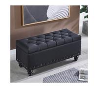 storage box,Foot Stools Ottoma Sofa Stool Long Shoe-changing Stool Sitting At The Door Of The Home Clothing Store Fitting Room Storage Stool Round Ottoman (Color : D, Size : L 100c