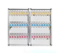 Storage Box for 24/32/48/96/120 Keys Key Organizer with Labels Ideal for Real Estate Offices Durable Key Management Solution 48 Bits