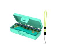 Storage Box for 3Doodler Start+Essentials 3D Pen,360 Protective Box Carrying Case with Water-Resistant with Hanging Rope.Creamy Green.