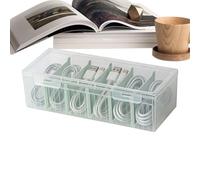 Storage Box for Cards, Large Capacity Note Box for Desk, Recipe Box with Dividers - For Kitchen, Home, School, Bedroom, Living Room, Classroom, Women, Mothers