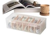 Storage Box for Cards - Large Volume Note Storage Box for the Desk, Case for Notes and - For Kitchen, Household, School, Classroom, Bedroom, Home