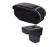 Storage Box For For Accent RB 2011-2016 Center Console Armrest For Box with USB Charging and Ashtray(F1 No Usb)