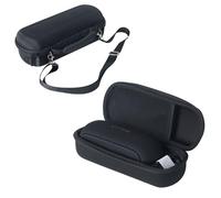 Storage Box for Harman Kardon LUNA,Travel Carrying Case Speaker Organizer Bag,Speaker Waterproof Shockproof EVA Hard Protection Crossbody Bag Speaker Accessories (Lined black)