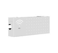 Storage Box for Routers | Multifunctional Wall Mount Carbon Steel for Home - Wall Router Box - for Electronics Network Outlet Outlet Living Room TV Desk Book Basket Co