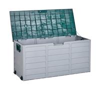 Beliani Storage Box Locarno 112 Cm 50 Cm Green