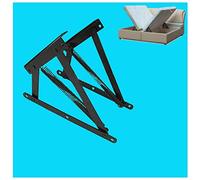 Storage Box Hinge - Heavy Duty Sofa Folding Spring Hinge for Bed Box & Ottoman, Space Saving Small Bed Box Hardware, Durable Storage Box Sofa Bed Lifter Mechanism