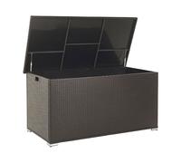 Storage Box PE Rattan Brown MODENA