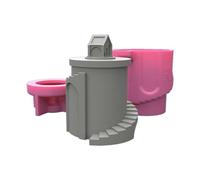 Storage Box Silicone Mold with Lid Concrete Casting Mold Holder Flower Pot Making Supplies Concrete Casting for Flower Pots Home Decor
