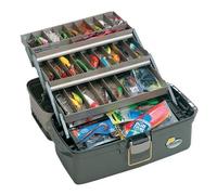 Storage box with 3 trays Plano LG Beige One size