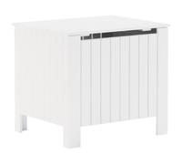 Storage Box with Lid Blanket Box Storage Tool Chest Solid Wood Pine vidaXL