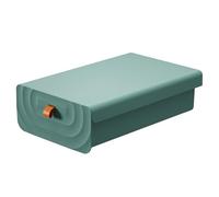 Storage Box with Removable Divider - Drawer Underwear Organizer Clothes Box Wardrobe Storage Organizer Durable Closet Solution Space Saving Accessory | Gold