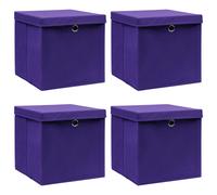 Storage Boxes Fabric Foldable Garden Chest Cases Outdoor Organiser vidaXL
