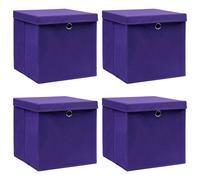 Storage Boxes Fabric Foldable Garden Chest Cases Outdoor Organiser vidaXL