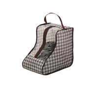 Storage Boxes Thousand Bird Shoe Storage Bag Functional Portable Transparent and Proof Shoe Bag Boots Long Boots Short Boot (White, One Size)