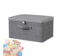 Storage Boxes - Versatile Wardrobe Organiser Bin | Secure Lockable Storage Bin | Toys Organiser Box For Decluttering Closets, Bedrooms & Kids’ Play Areas With Stackable Convenience