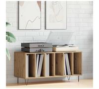 Storage Cabinet 100x38x48 cm Artisan Oak Engineered Wood 6 Shelves Tapered Legs