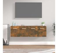 2x Wall Cabinets Engineered Wood Storage Cabinet Multi Colours/Sizes vidaXL