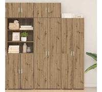 Storage Cabinet 3 pcs Artisan Oak