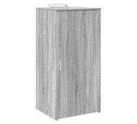 Storage Cabinet Grey Sonoma 50x45x103.5cm Engineered Wood 1 Door Shelf 60kg Slim
