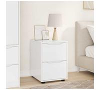 vidaXL Storage Cabinet High Gloss White 40 x 48 x 57 cm