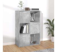 Storage Cabinet Highboard Cupboard Bookcase Book Shelf Engineered Wood vidaXL