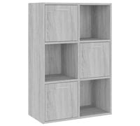 Storage Cabinet Highboard Cupboard Bookcase Book Shelf Engineered Wood vidaXL