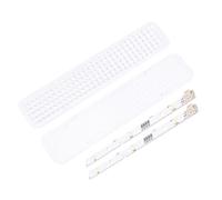 Storage Cabinet LED Light Set Compatible with 1629348, 2 LED Boards 2 Textured Lens Covers for Fridge Lighting Repair Use Fridge Light Board Freezer Lamp Panel Lens Cover Cold Storage Cabinet Parts