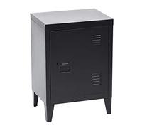 Storage Cabinet Metal Floor Cabinet Free Standing Cupboard,Side Organizer with 2 tier Shelves filing cabinet for Home Office Study Bedroom Living room Black,30 ×40×57cm