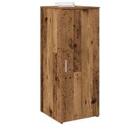 Storage Cabinet Old Wood 40x45x103.5cm Engineered Wood Slim Office Cupboard Unit