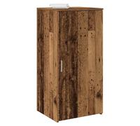 Storage Cabinet Old Wood 50x45x103.5cm Engineered Wood Slim Office Cupboard 1dr
