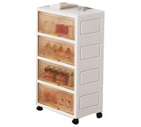 Storage Cabinet,Shelf,Shoe,Transparent Doors,for Home,Living Room,Bedroom,Office,entryway,Large Capacity Space 4floor