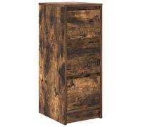 vidaXL Sideboard Smoked Oak 29.5x34x76 cm Engineered Wood - Brown, Brown
